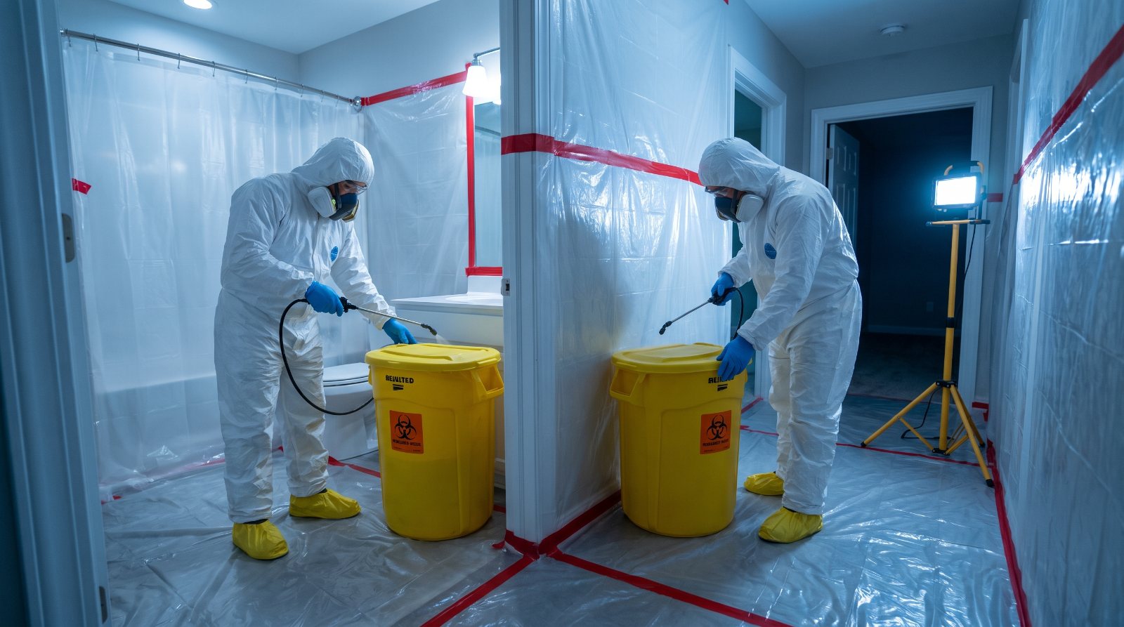 Biohazard and sewage cleanup in Erie, PA
