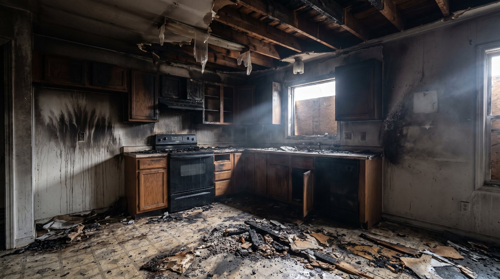 Fire and smoke damage restoration in Erie, PA
